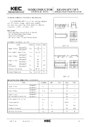 Datasheet KIA494APV manufacturer KEC